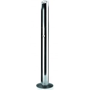 Cenicero Inox. Redondo de Pie